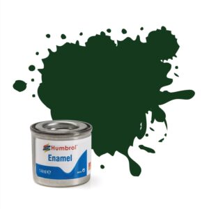 Humbrol #3 Brunswick Green Gloss 14ml Enamel Paint 0031