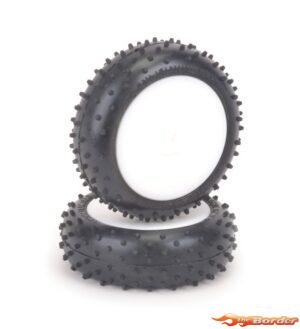 Schumacher Mini Spike 2 - Front - 1/10 4WD Yellow Preglued (2) U6793