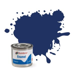 Humbrol #15 Midnight Blue Gloss 14ml Enamal Paint 0165