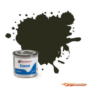 Humbrol #53 Gunmetal Metallic 14ml Enamel Paint 0583