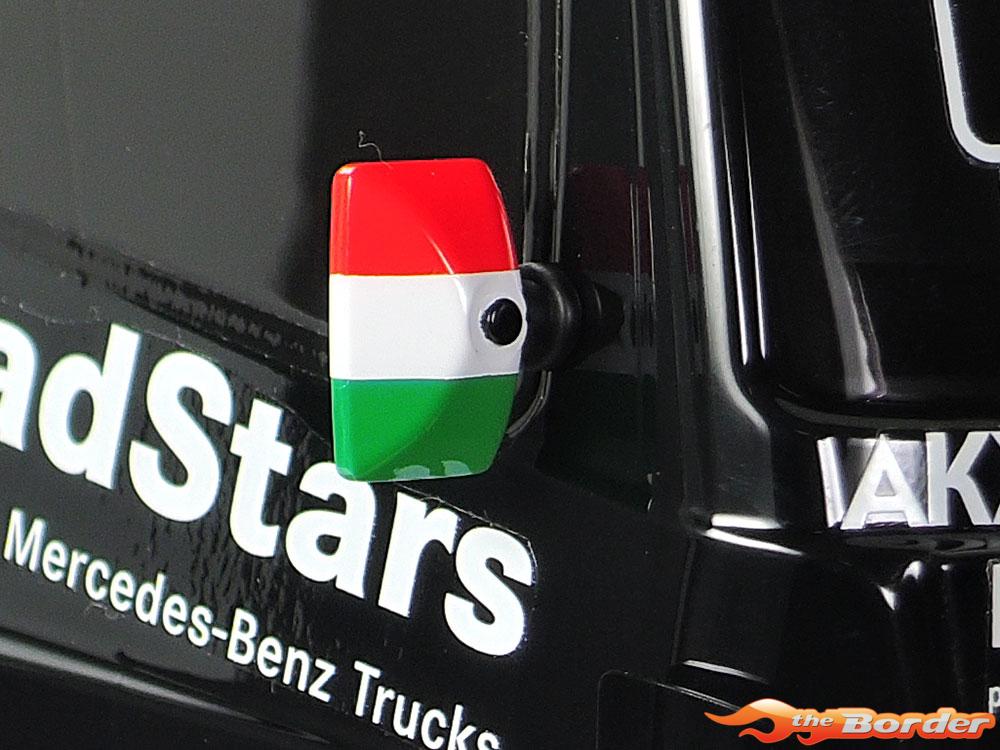 Tamiya 1/10 Bodyset Mercedes-Benz Actros MP4 Race Truck 51654 - Afbeelding 4