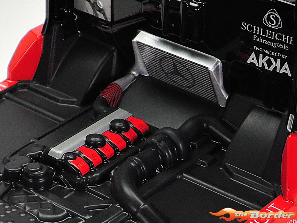 Tamiya 1/10 Bodyset Mercedes-Benz Actros MP4 Race Truck 51654 - Afbeelding 5