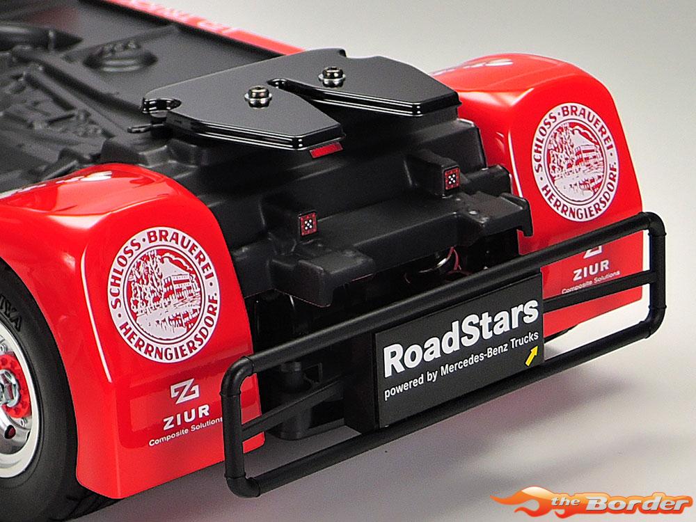 Tamiya 1/10 Bodyset Mercedes-Benz Actros MP4 Race Truck 51654 - Afbeelding 6