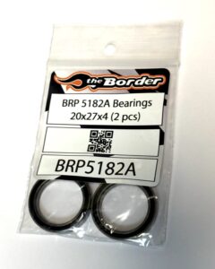 BRP Ball Bearings Rubber Sealed (20x27x4mm) (2) BRP5182A