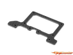 XRAY X10'22 Graphite Rear Pod Lower Plate 2.5mm 371161