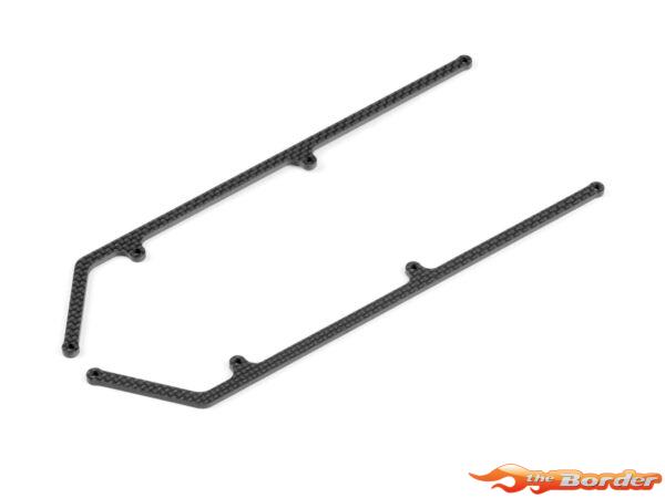 XRAY X10'22 Graphite Side Brace 2.5mm (2) 376322