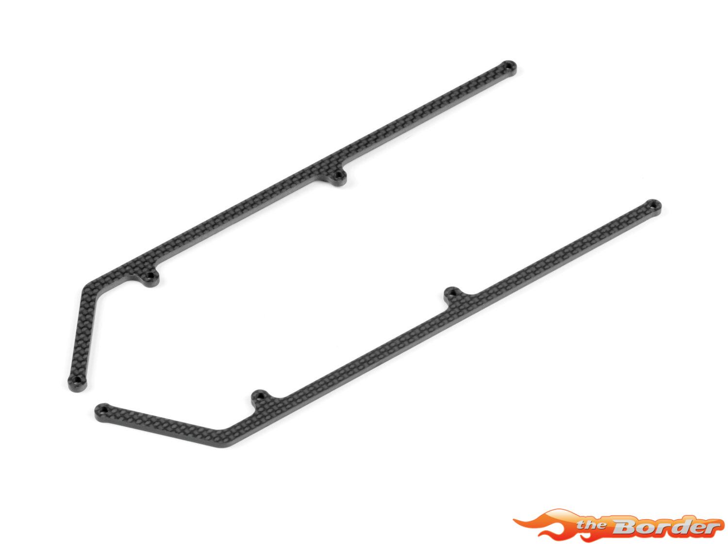 XRAY X10'22 Graphite Side Brace 2.5mm (2) 376322