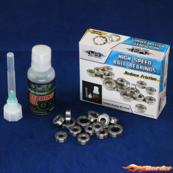 Yeah Racing RC Ball Bearing Set with Bearing Oil For Tamiya TT01 / TT01E YB0194MX