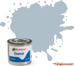 Humbrol #127 US Ghost Grey Satin 14ml Enamel Paint 1403