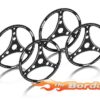 Hudy Alu Setup Wheel for 1/8 GT (4) 109672 - Afbeelding 2