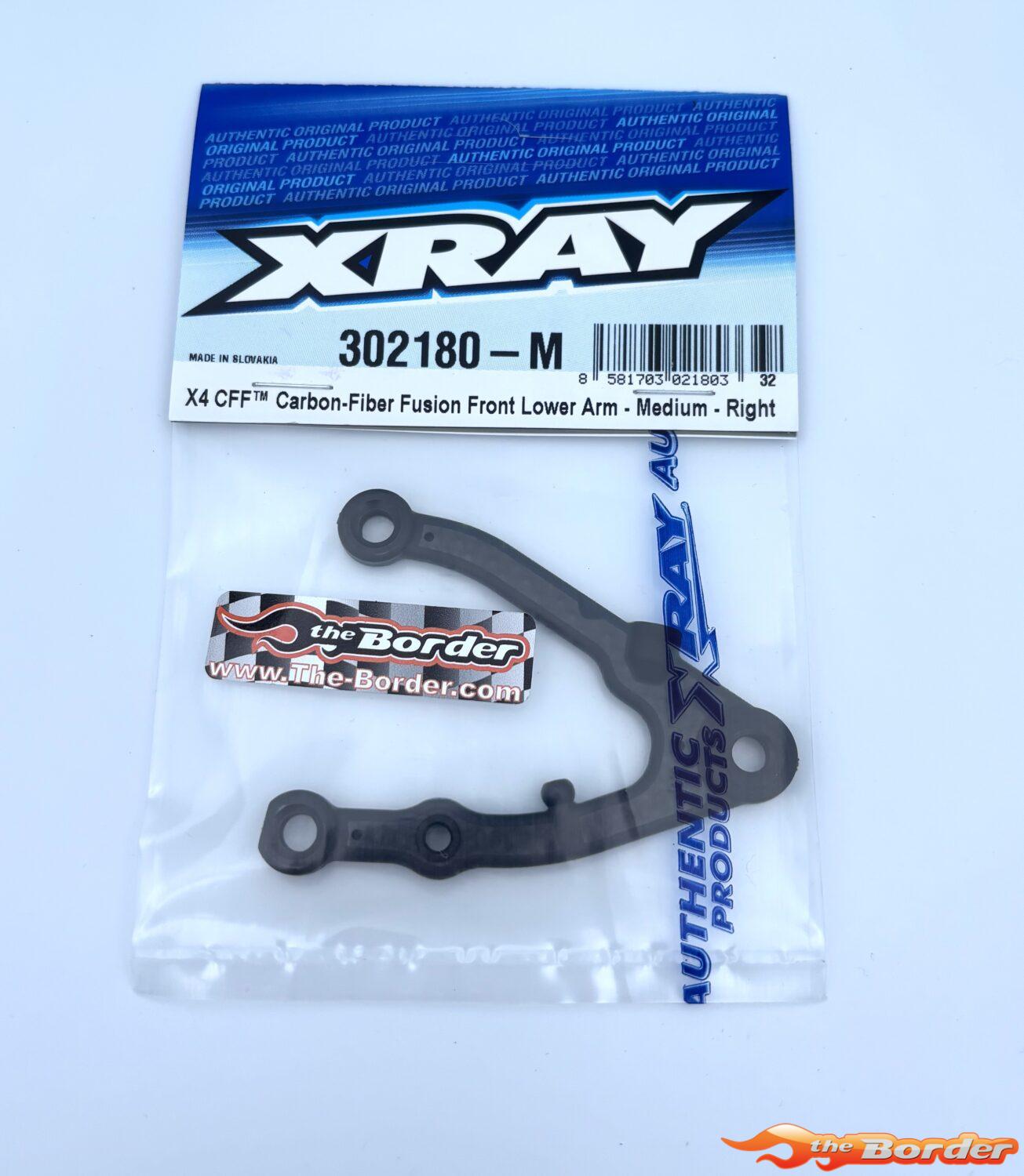 XRAY X4 Cff Carbon-Fiber Fusion Front Lower Arm - Medium - Right 302180-M