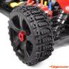 Corally Off-Road 1/8 Buggy Tires - Xprit Low Profile - Glued on Black Rims - 1 pair C-00180-611 - Afbeelding 3