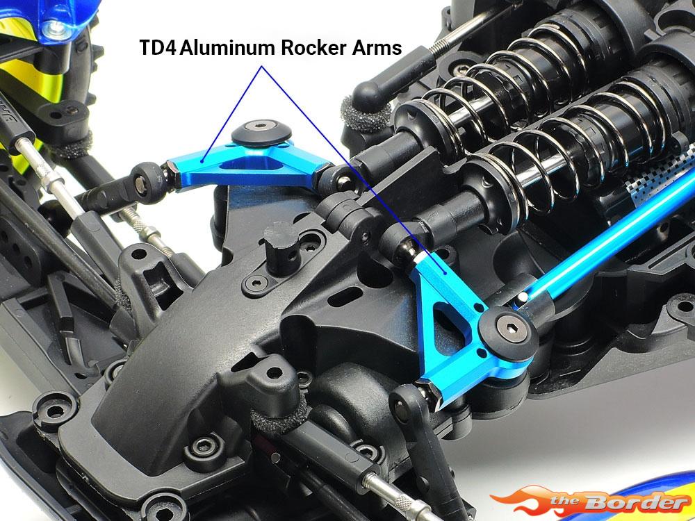 Tamiya TD4 Aluminium Rocker Arms 22036 - Afbeelding 3