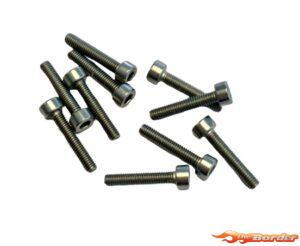 BRP Stainless Steel Screw 3x16 Cap Head (10) BRP316CHRVS