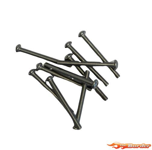 BRP Stainless Steel Screw 3x30 Hex Button Head (10) BRP330BHRVS