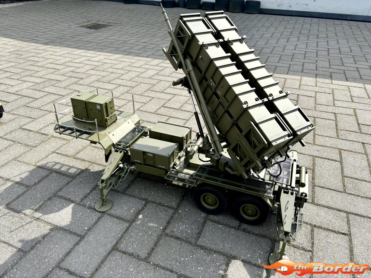HG 1/12 U.S. Patriot Missile Launcher Green Kit version P805 - Afbeelding 8
