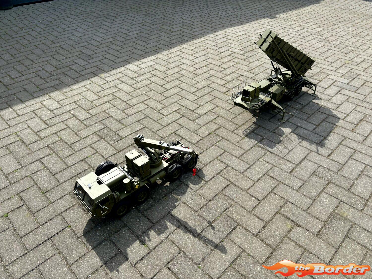 HG 1/12 U.S. Patriot Missile Launcher Green Kit version P805 - Afbeelding 10