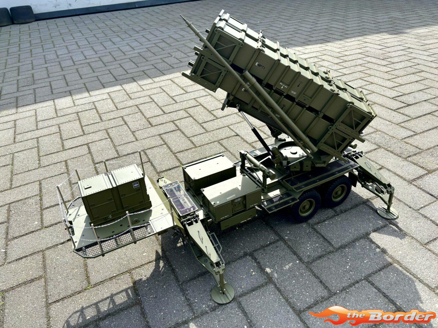HG 1/12 U.S. Patriot Missile Launcher Green Kit version P805 - Afbeelding 9