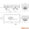 CrossRC Tractor Trailer T005A 1/12 90100032