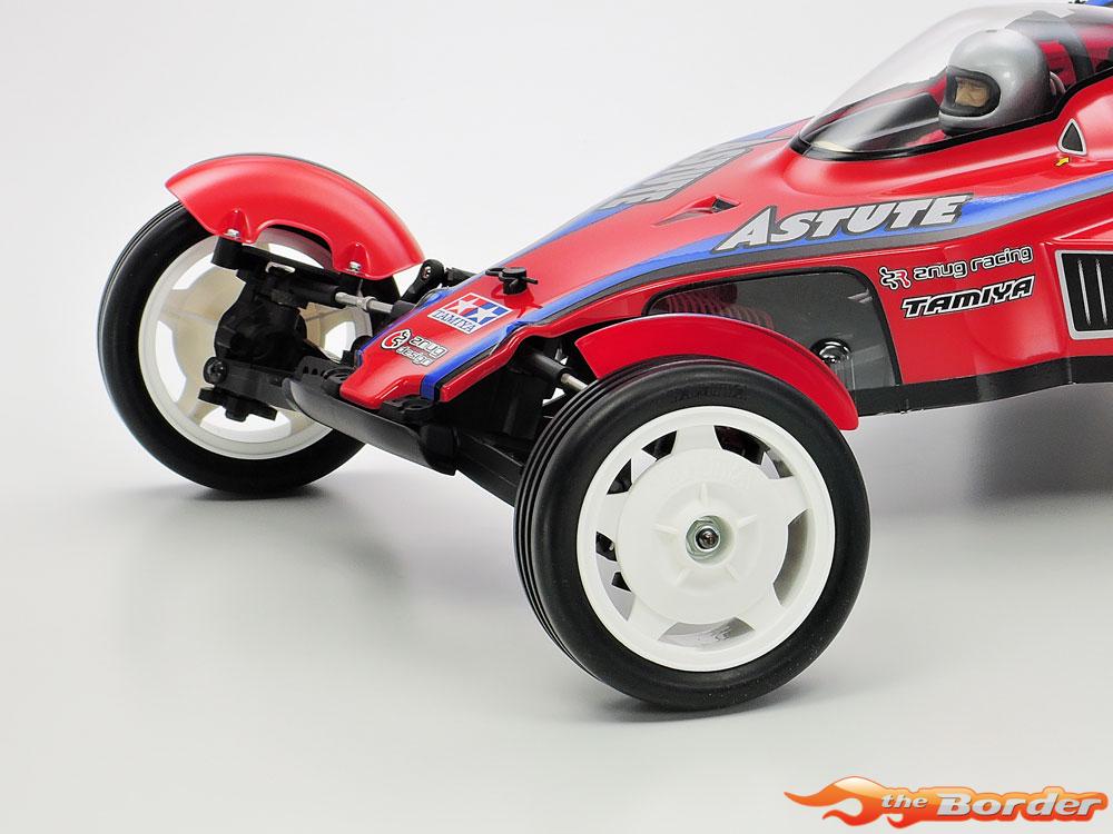 Tamiya TD2 Buggy Front SD Wheel White (2) 60/19mm 22044