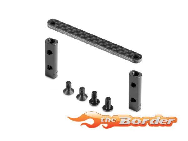 XRAY Alu Servo Holders & Graphite Bridge 326201