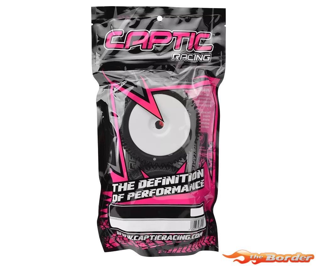 Captic Racing - S-CODE - 1/8 Buggy Tires CR-4 (Super Soft) White (2Pcs) CT-15004-4-W - Afbeelding 5