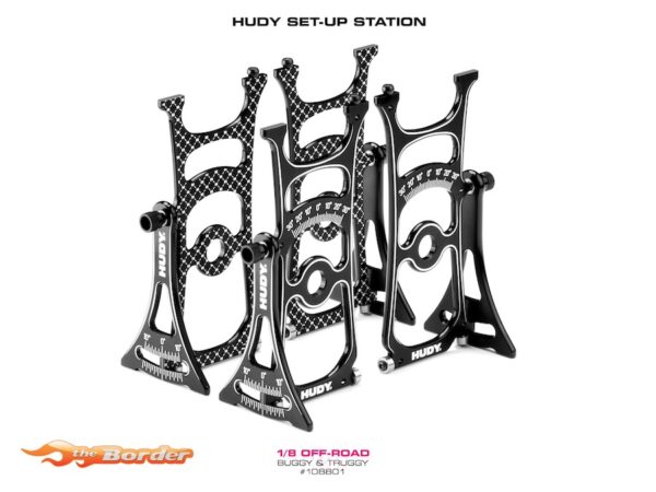 HUDY Set-Up Station for 1/8 Offroad Cars & Truggy Cars 108801