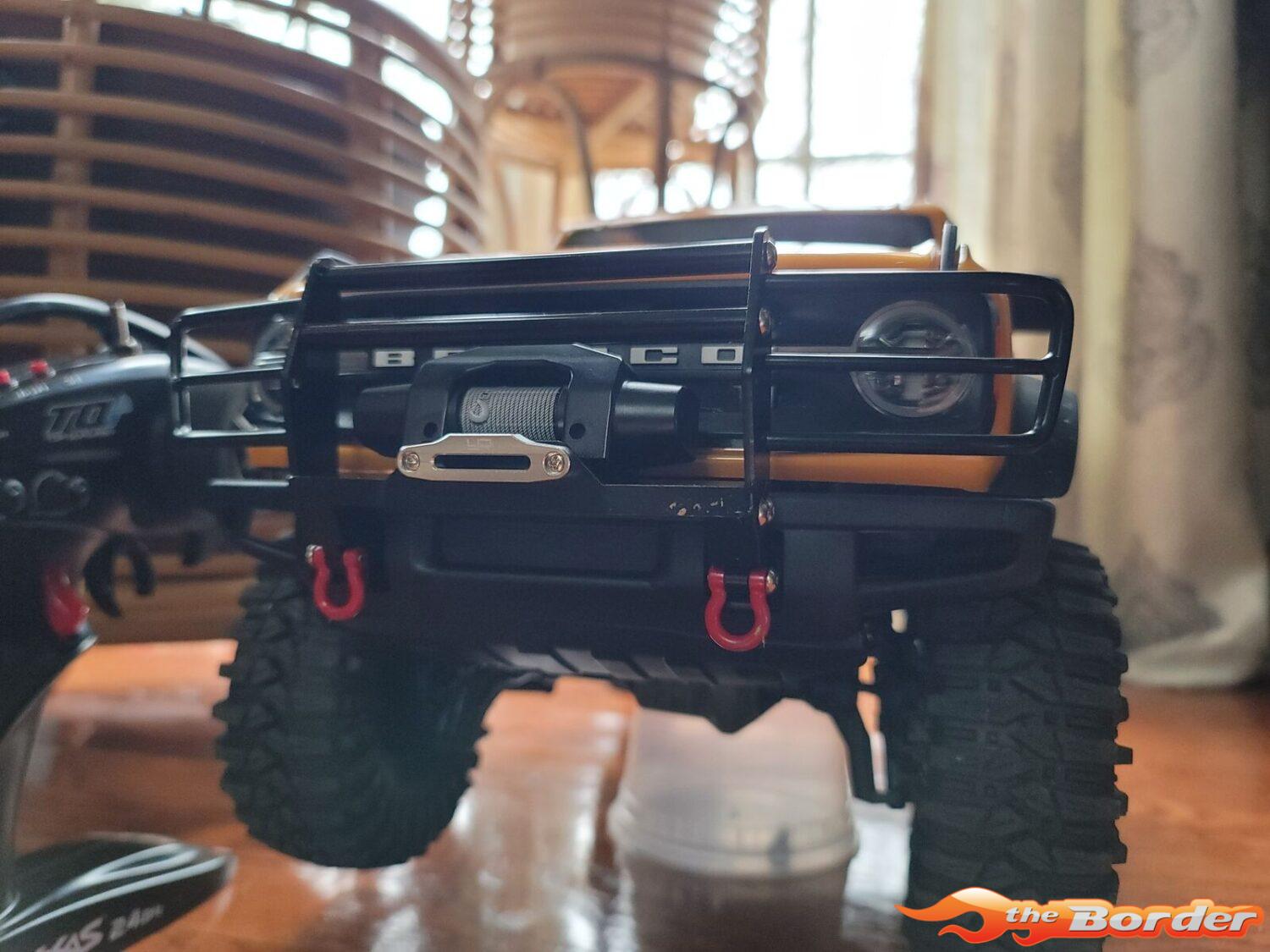 Yeah Racing Alum. Front Bumper for Traxxas Ford Bronco TRX4 2021 TRX4-101 - Afbeelding 6