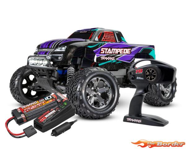 Traxxas Stampede RTR LED Licht Monster Truck (incl Batterij/12V Lader) 36054-61