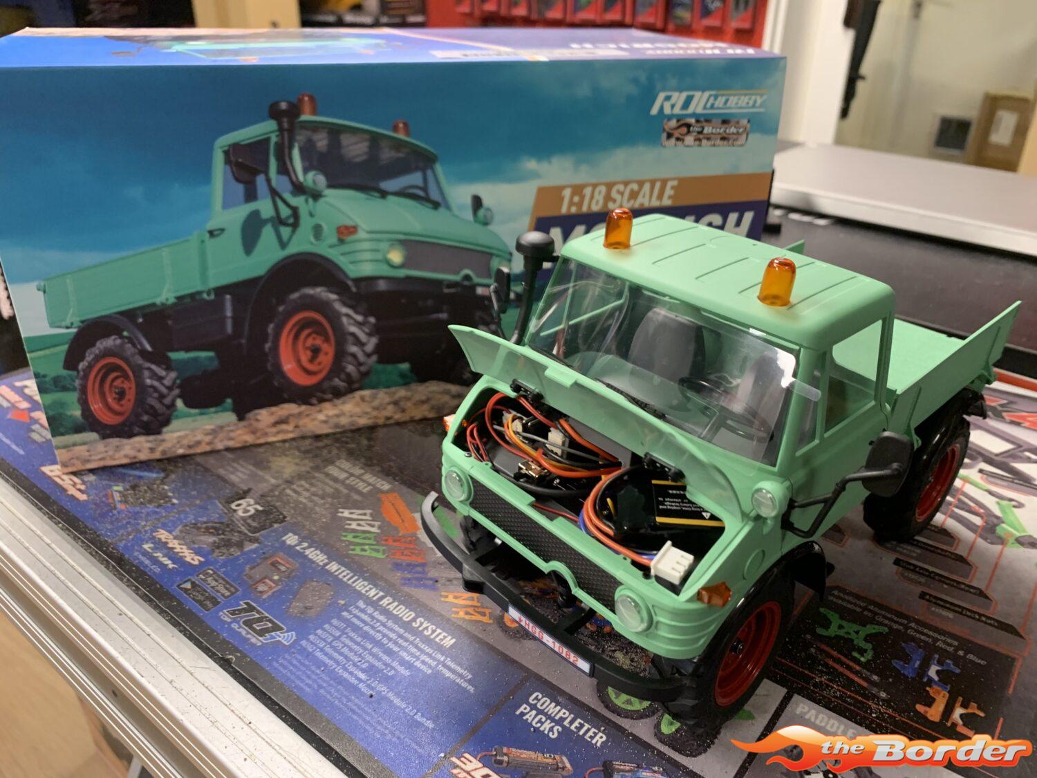 RocHobby 1/18 Unimog scaler RTR car kit 11810RTR - Afbeelding 15