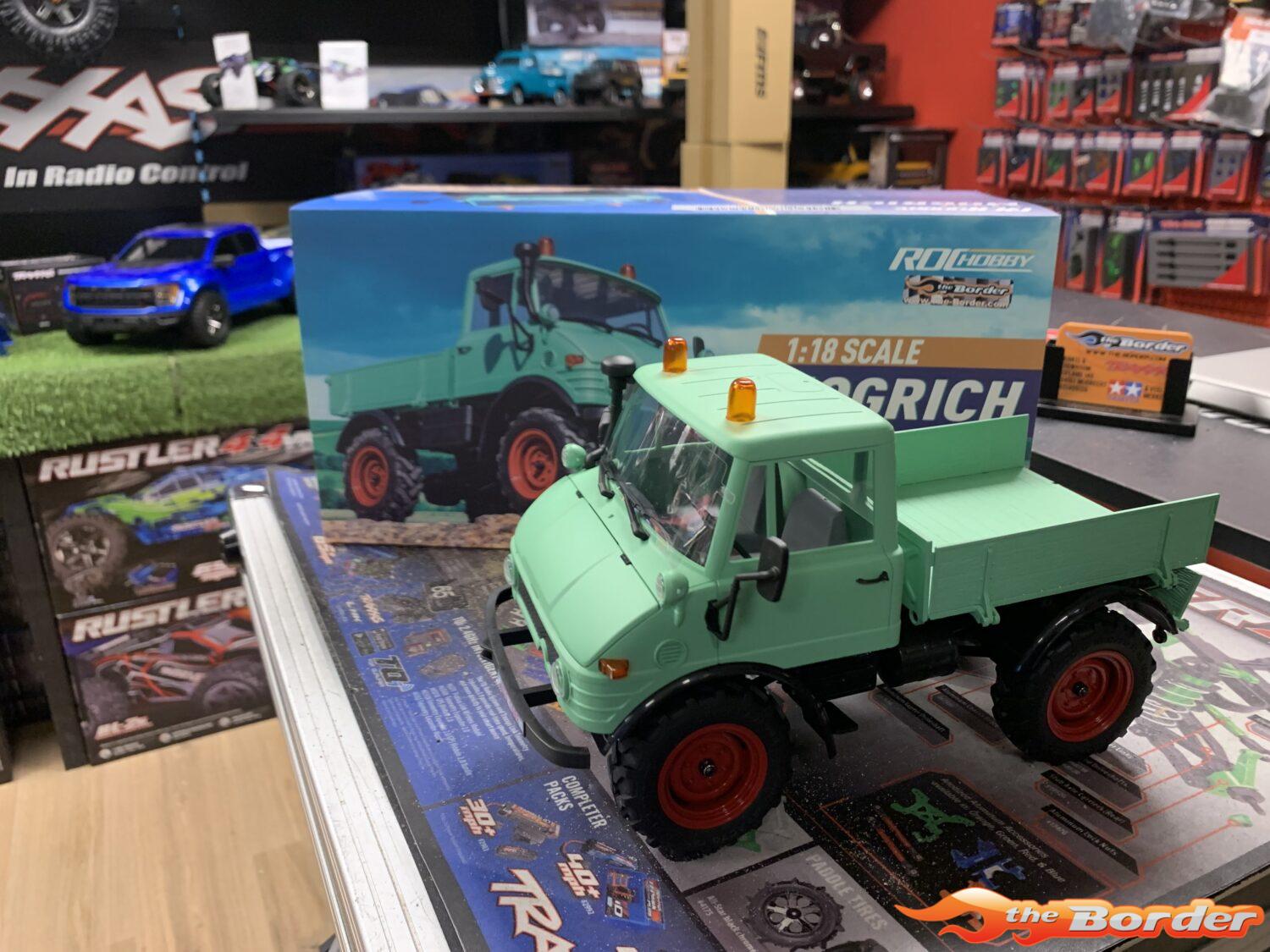 RocHobby 1/18 Unimog scaler RTR car kit 11810RTR - Afbeelding 17