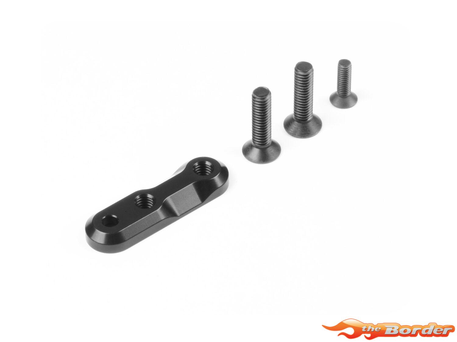 XRAY X1 Alu Body Post Plate - Black 371290-K