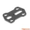 XRAY X1'23 Graphite Arm Mount Plate 2.5mm - Narrow Track-Width 371059 - Afbeelding 2