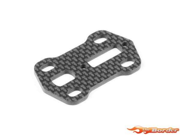 XRAY X1'23 Graphite Arm Mount Plate 2.5mm - Narrow Track-Width 371059