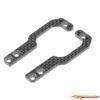 XRAY X1'23 Graphite Rear Wing Holder Side Plate 2.5mm (L+R) 373526 - Afbeelding 2