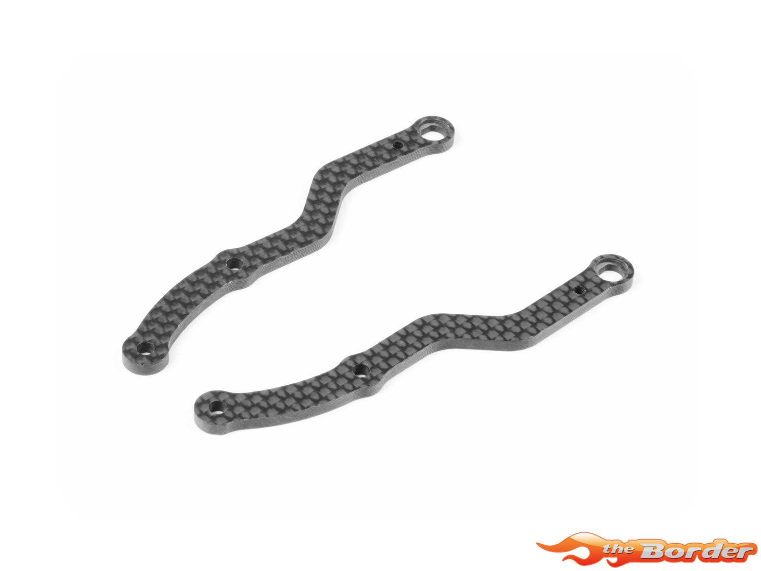 XRAY X1'23 Side Brace - Graphite 2.5mm - Right & Left 376328