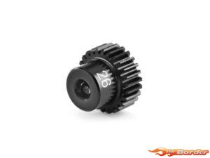HUDY Alum. Light Weight Pinion Gear HC 26T 64DP 294126