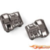 Traxxas Differential cover, front or rear (black chrome) (2) (for TRX-4M) 9738-BLKCR - Afbeelding 2