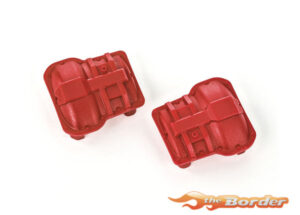 Traxxas Differential cover, front or rear (red) (2) (for TRX-4M) 9738-RED