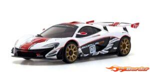 Kyosho Mini-Z Body Set McLaren P1 GTR White/Red MZP253WR