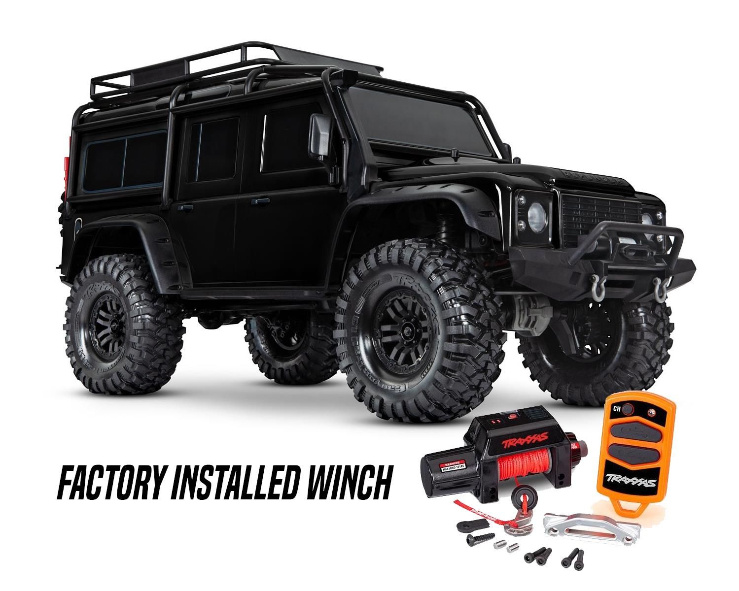 Traxxas TRX-4 Land Rover Defender Crawler - Uitvoering met lier (Kies je  kleur) 82056-84