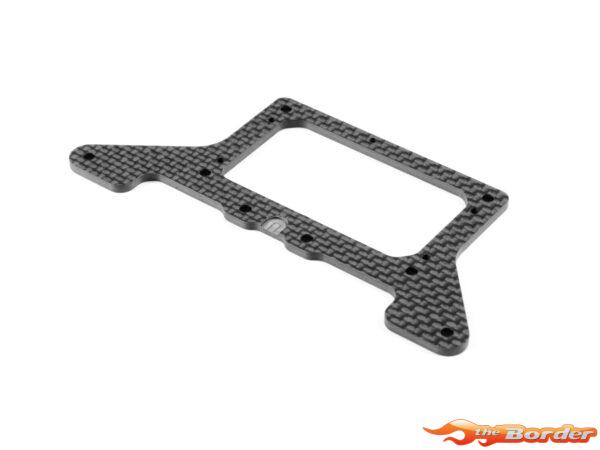 XRAY X12'23 Graphite Pod Lower Plate 2.5mm - 7075 T6 371164