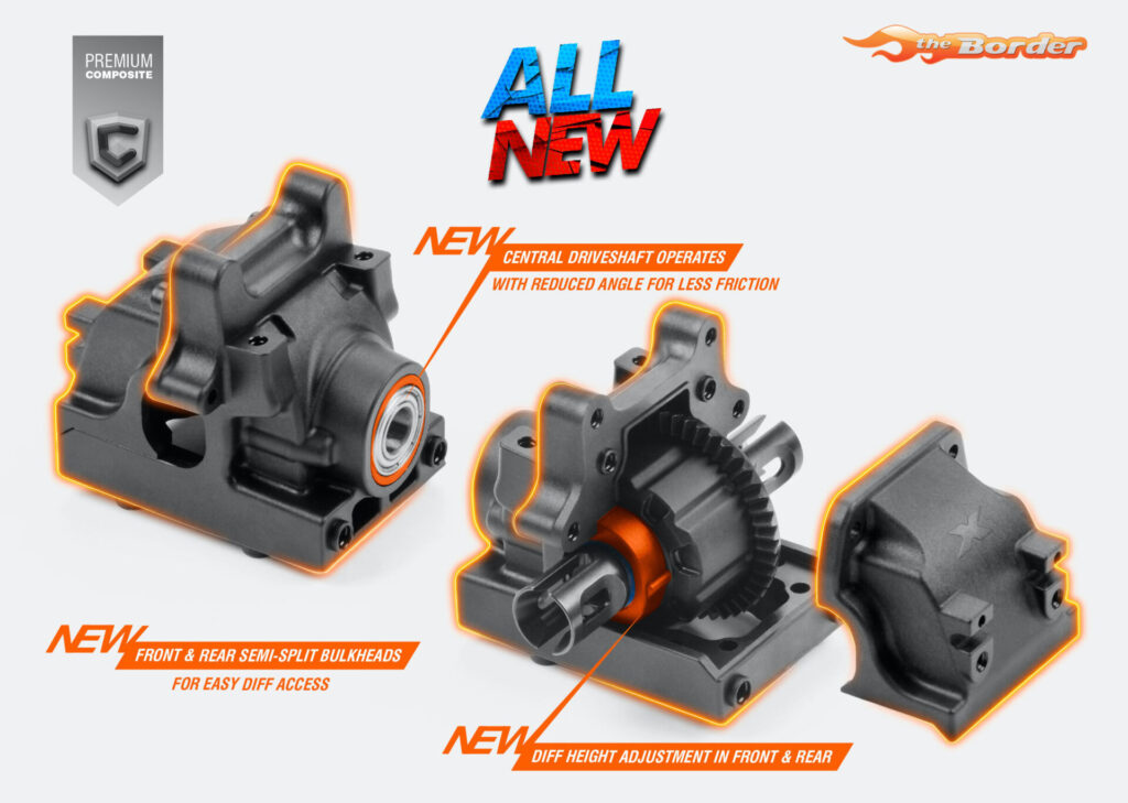 XRAY XB8E 2023 Specs - 1/8 Luxury Electric Offroad Car 350160
