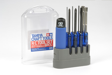 Tamiya RC Tool Set - 8pcs 74085