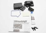 Traxxas Box, receiver (sealed)/ foam pad/ silicone grease/2.5x8mm  trx3924