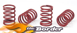 XRAY Spring-Set D=1.9 (38 LB) Red - Hard (4) 308398
