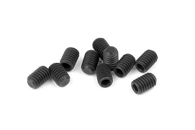 XRAY Hex Screw Sb M4X6 (10) 901406 - Afbeelding 3