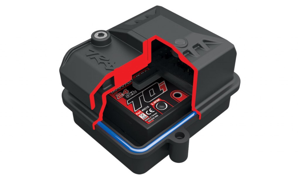 Traxxas Waterproof Receiver Box Slash 4WD 7424