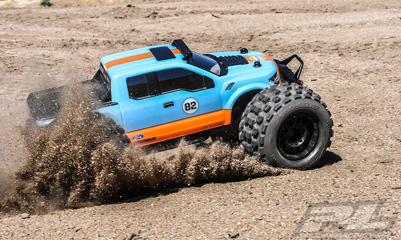Proline Badlands MX38 3.8" (Traxxas Style Bead) All Terrain Tires Mounted PR10127-13 - Afbeelding 4