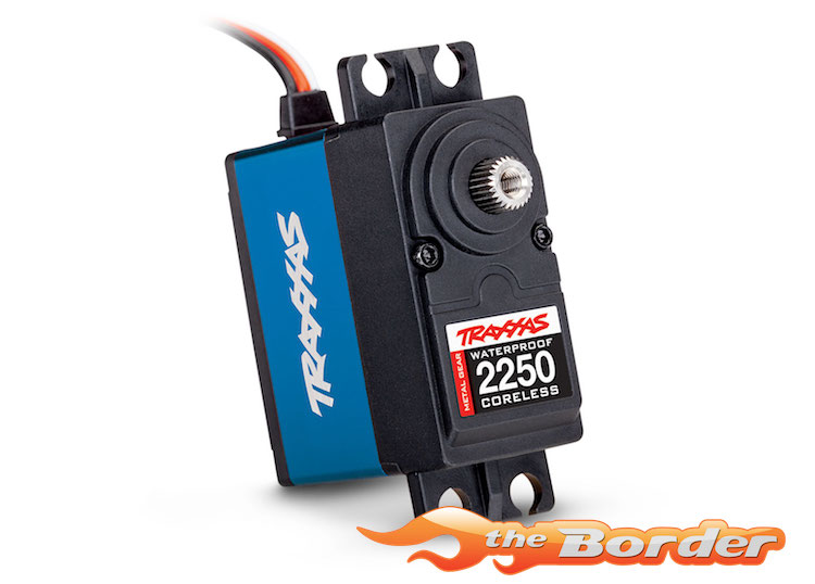 Traxxas Servo digital high-torque 330 (blue) coreless metal gear ball bearing waterproof 2250